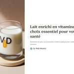 1 Lait enrichi en vitamine D choix essentiel pour votre sante